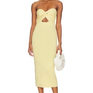 SNDYS Maia Dress Lemon Yellow Size XS